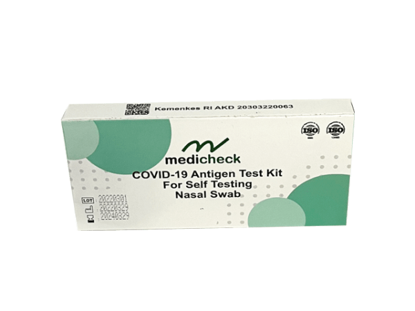 MEDICHECK Covid-19 Antigen Test Kit Nasal Swab