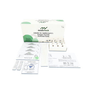 MEDICHECK Covid-19 Antigen Test Kit Colloidal Gold